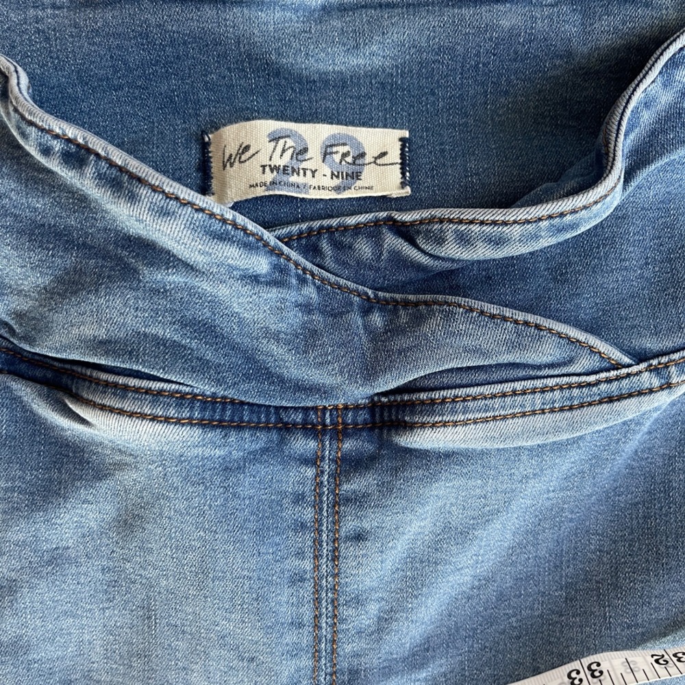 Free People We The Free Venice Beach Flare High Rise Crossover Jeans Womens 29 - Picture 12 of 16